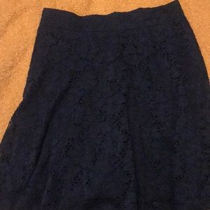 Lace skater skirt